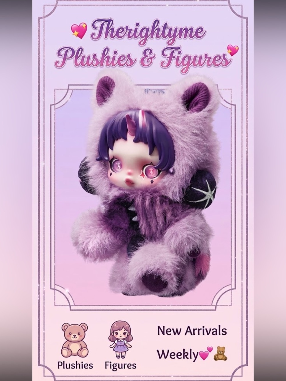 💕🧸Plushies/Figures Live Sales Flyer 💕🧸